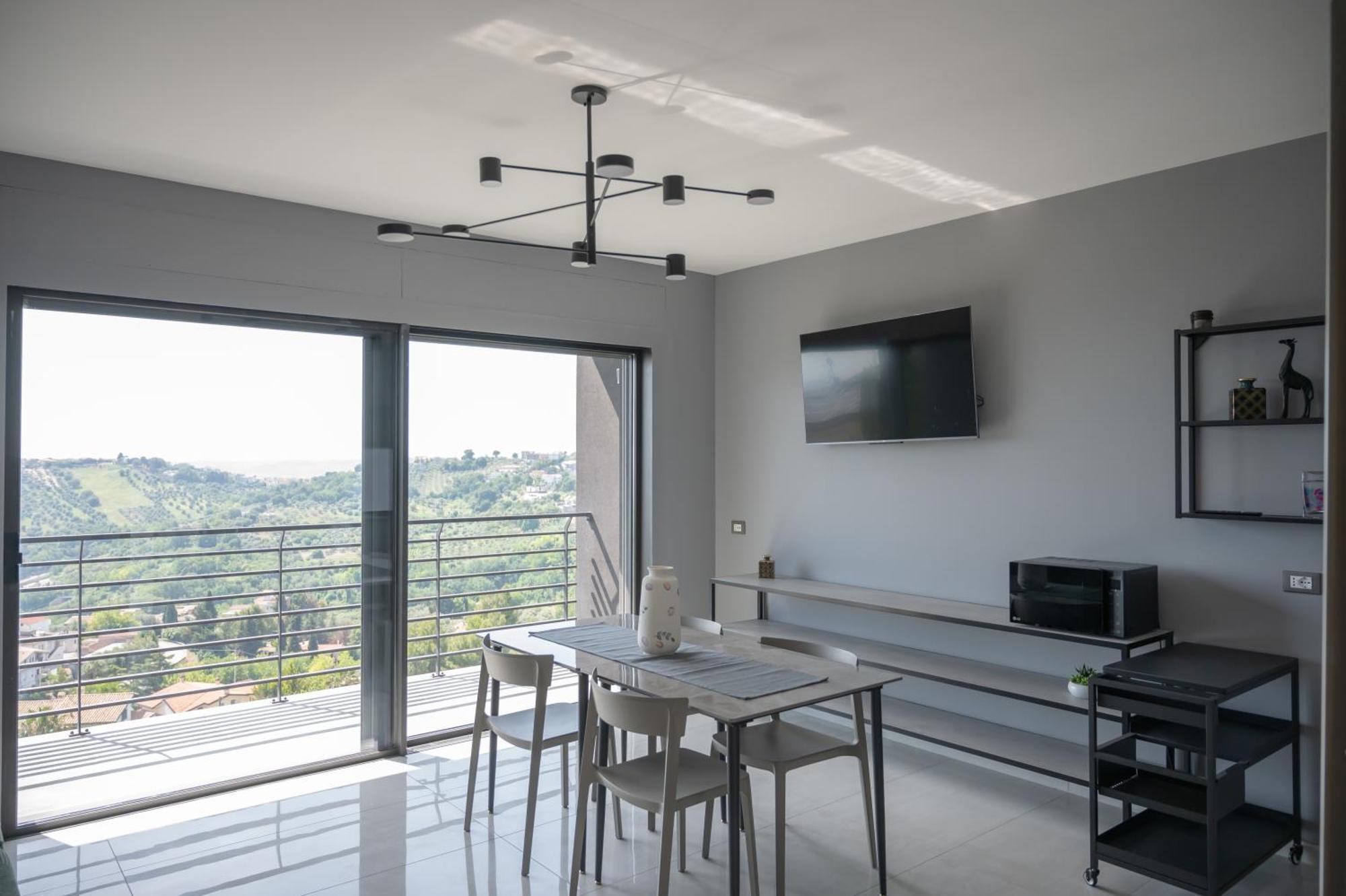 Casa Vista Mare E Colline A Montesilvano Colle Kültér fotó