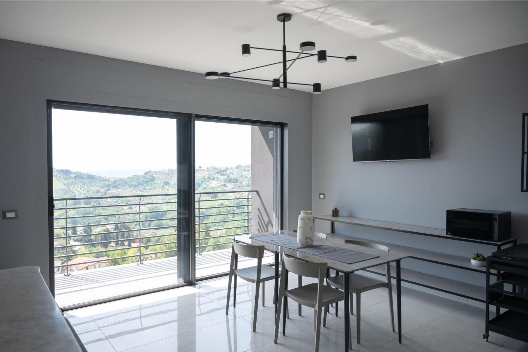 Casa Vista Mare E Colline A Montesilvano Colle Kültér fotó